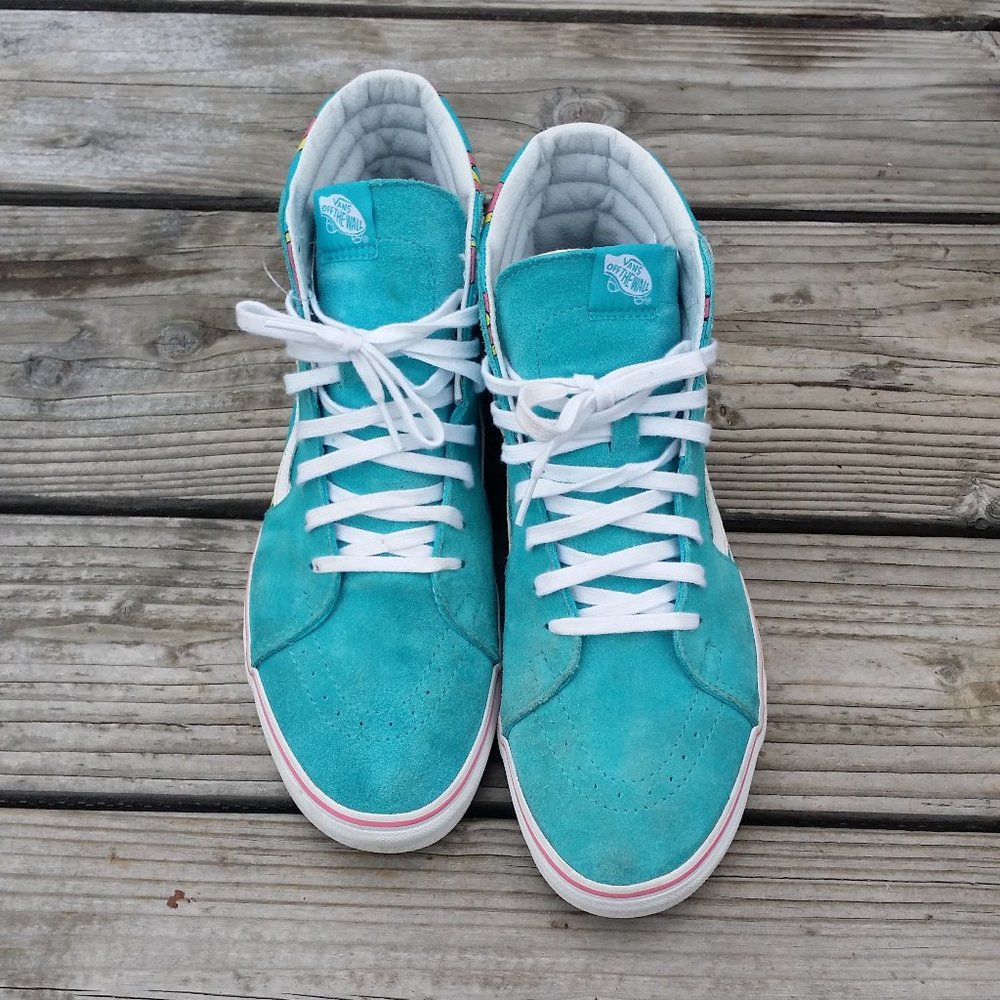 Men Vans Off the Wall Odd Future x Sk8-Hi Donut Shoes Sneakers Tyler the Creator - Picture 5 of 8